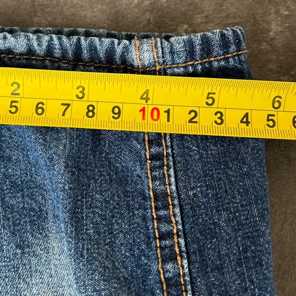 Vintage OshKosh Flannel Lined Denim Overalls 12M